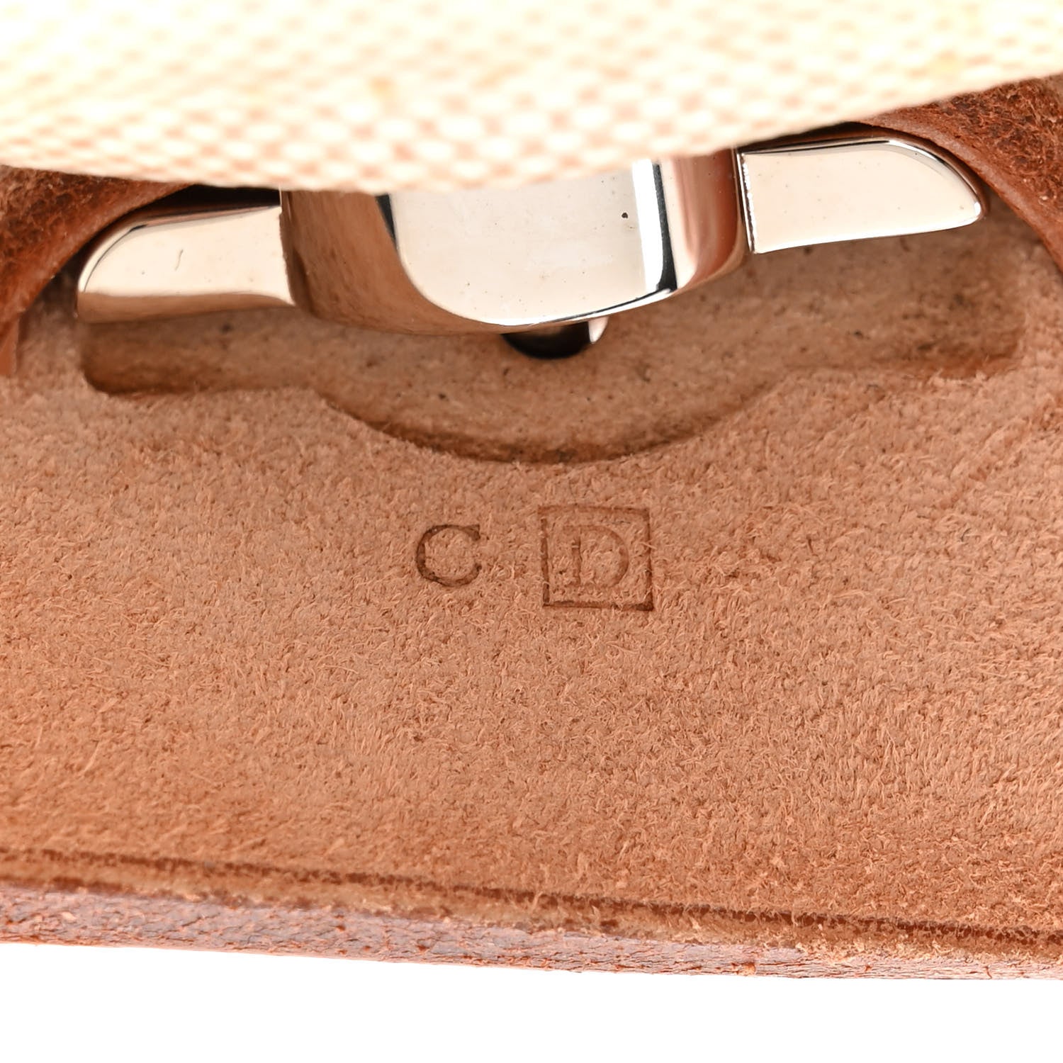 Hermes Toile Vache Calfskin Herbag 30 PM Naturel 9 of 15