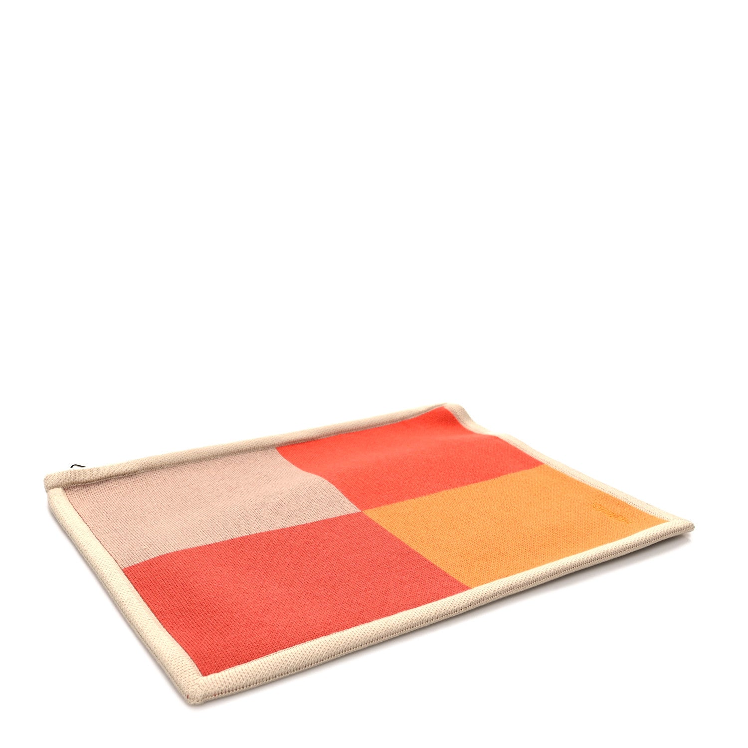 Hermes Cotton Cashmere Hestia Case Safran Terracotta 4 of 9