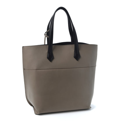 Fendi Vitello All In Shopper Tote Tortora Black 2 of 9