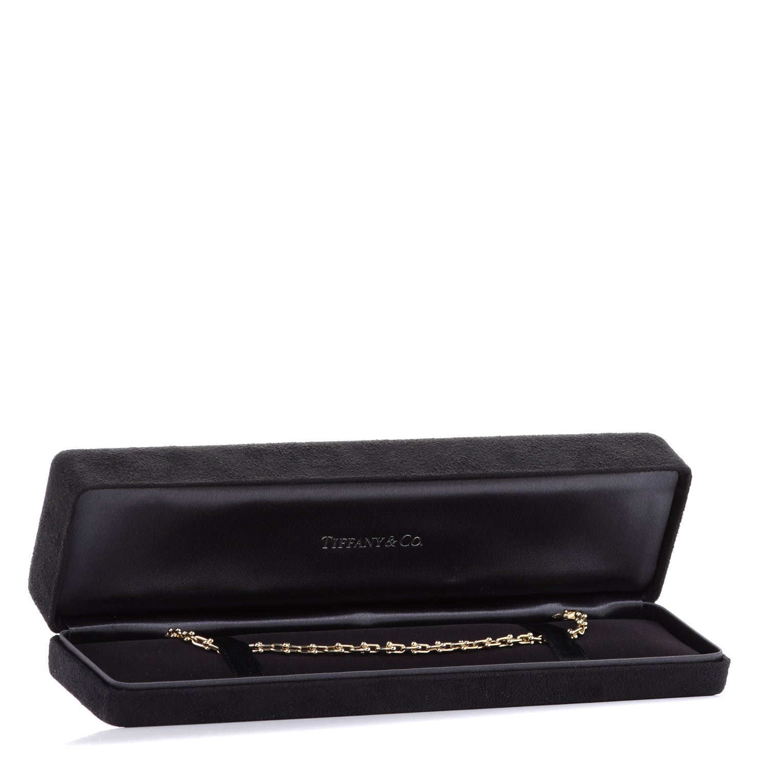 Tiffany 18K Yellow Gold Micro HardWear Link Bracelet 6 of 6