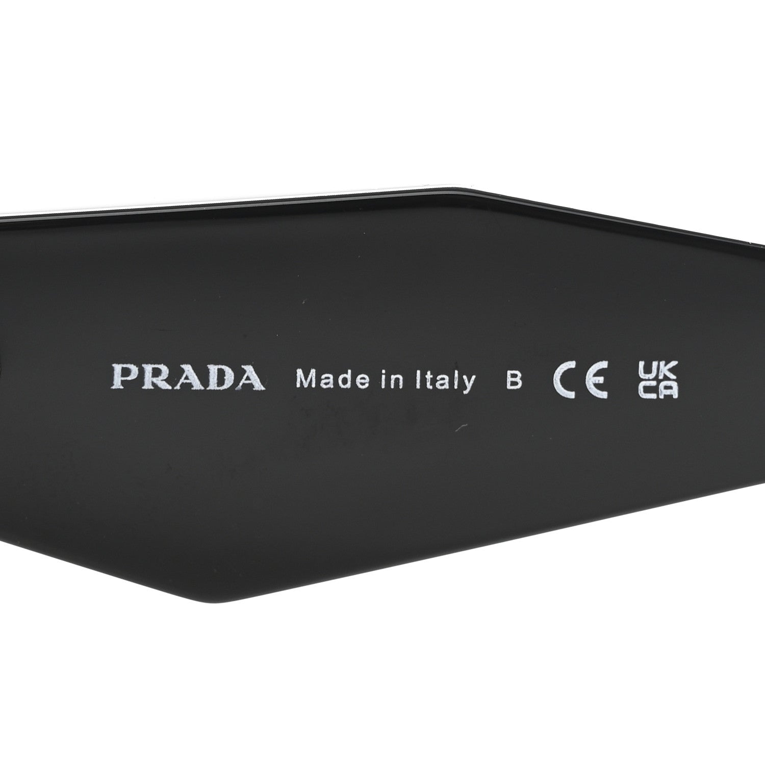 Prada Acetate Symbole Sunglasses SPR 17W Black 5 of 8