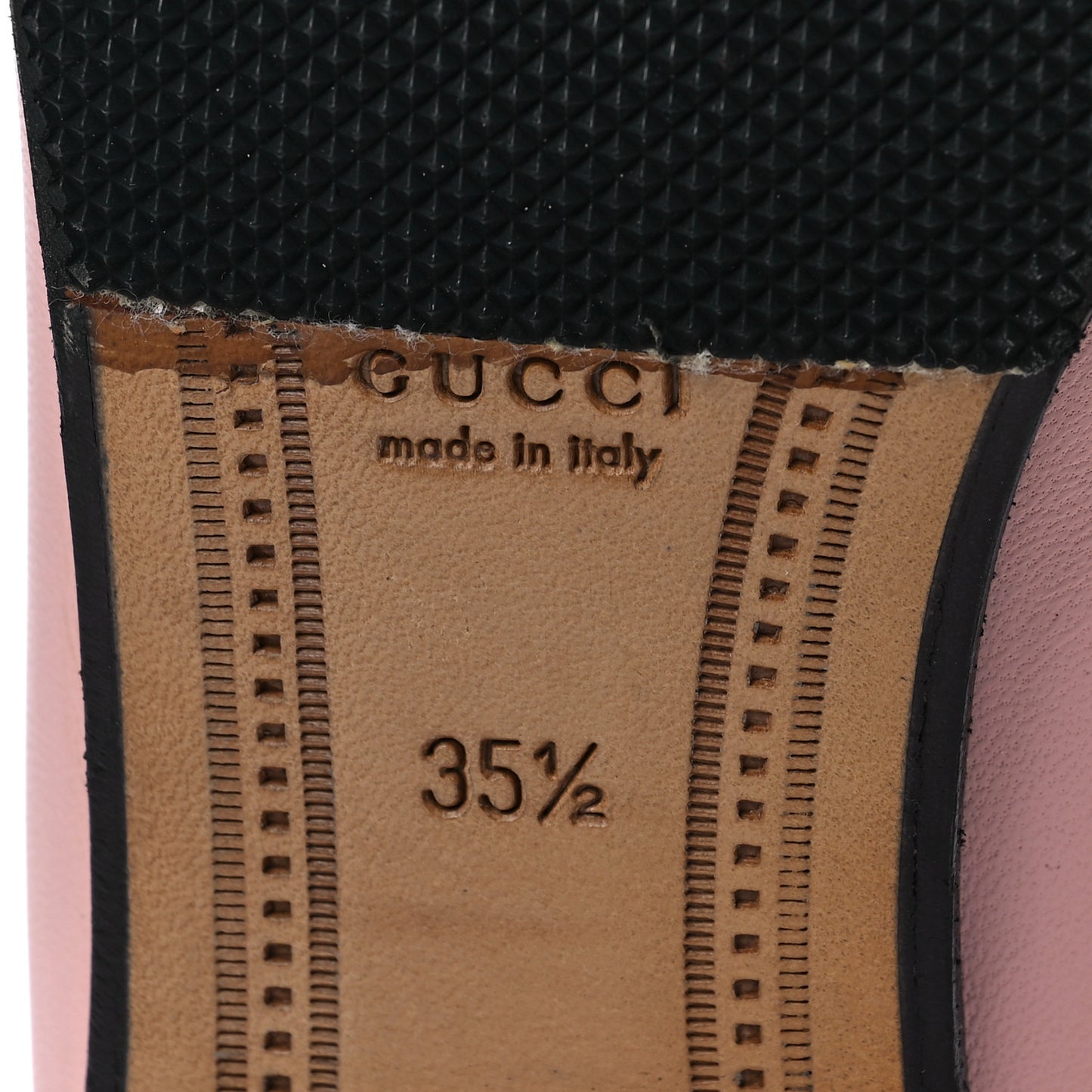 Lambskin Womens Brixton Horsebit Loafers 35.5 Perfect Pink