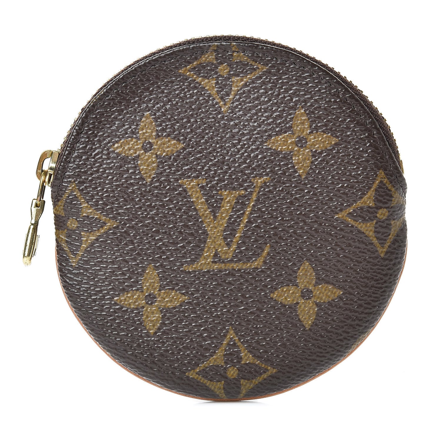 Monogram Round Coin Purse