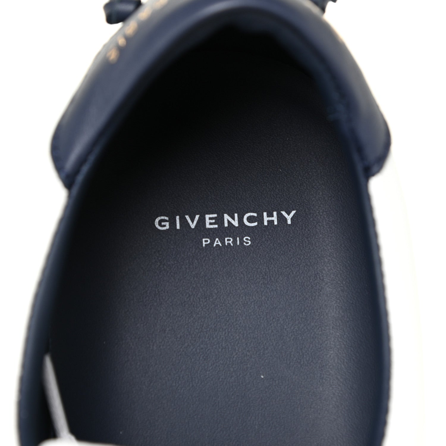 Givenchy Calfskin Mens Urban Street Sneakers 41 White Navy 9 of 10