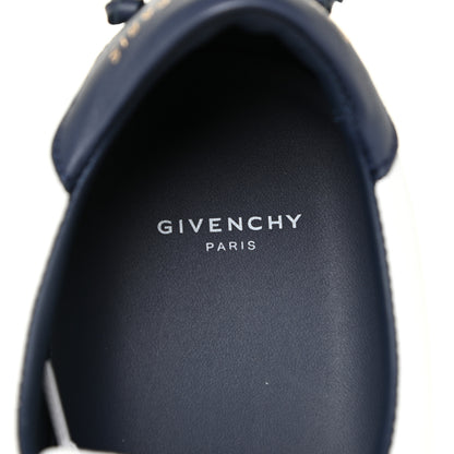 Givenchy Calfskin Mens Urban Street Sneakers 41 White Navy 9 of 10
