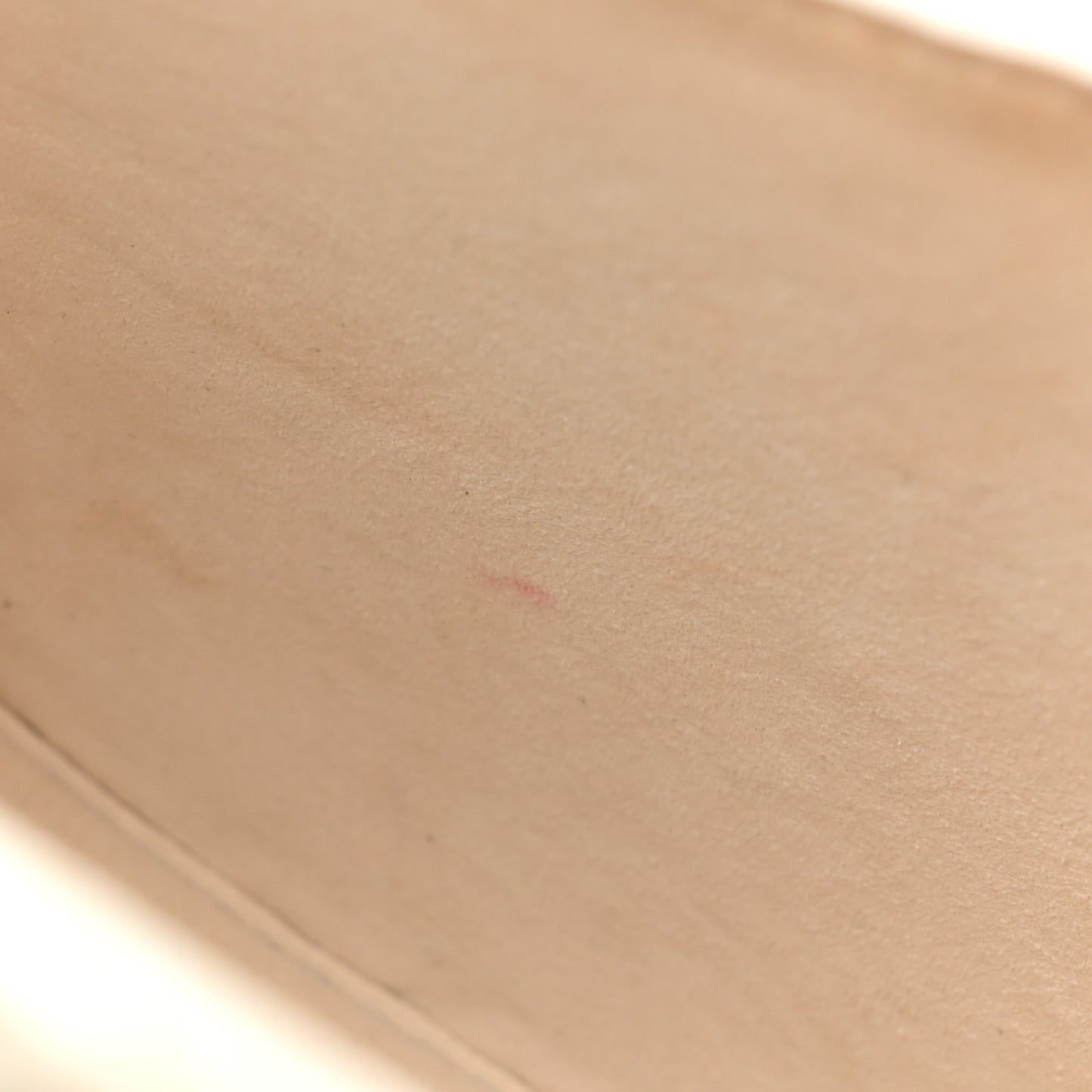 Calfskin Perforated Oblique Medium Bobby Flap White Blue