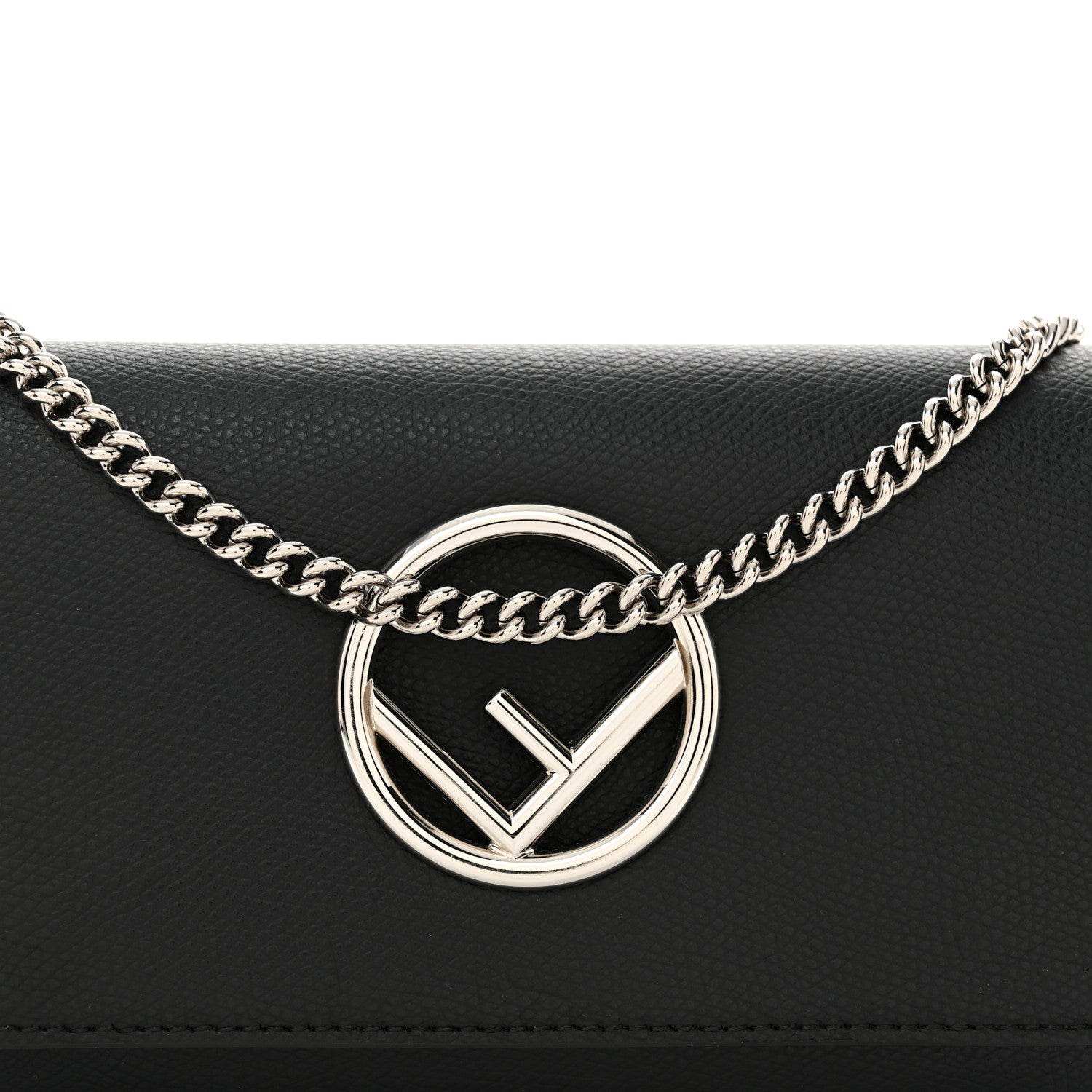 Fendi Vitello Cruise F is Fendi Wallet On Chain Black 8 of 13