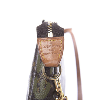 Louis Vuitton Monogram Graffiti Pochette Accessories Kaki 8 of 8
