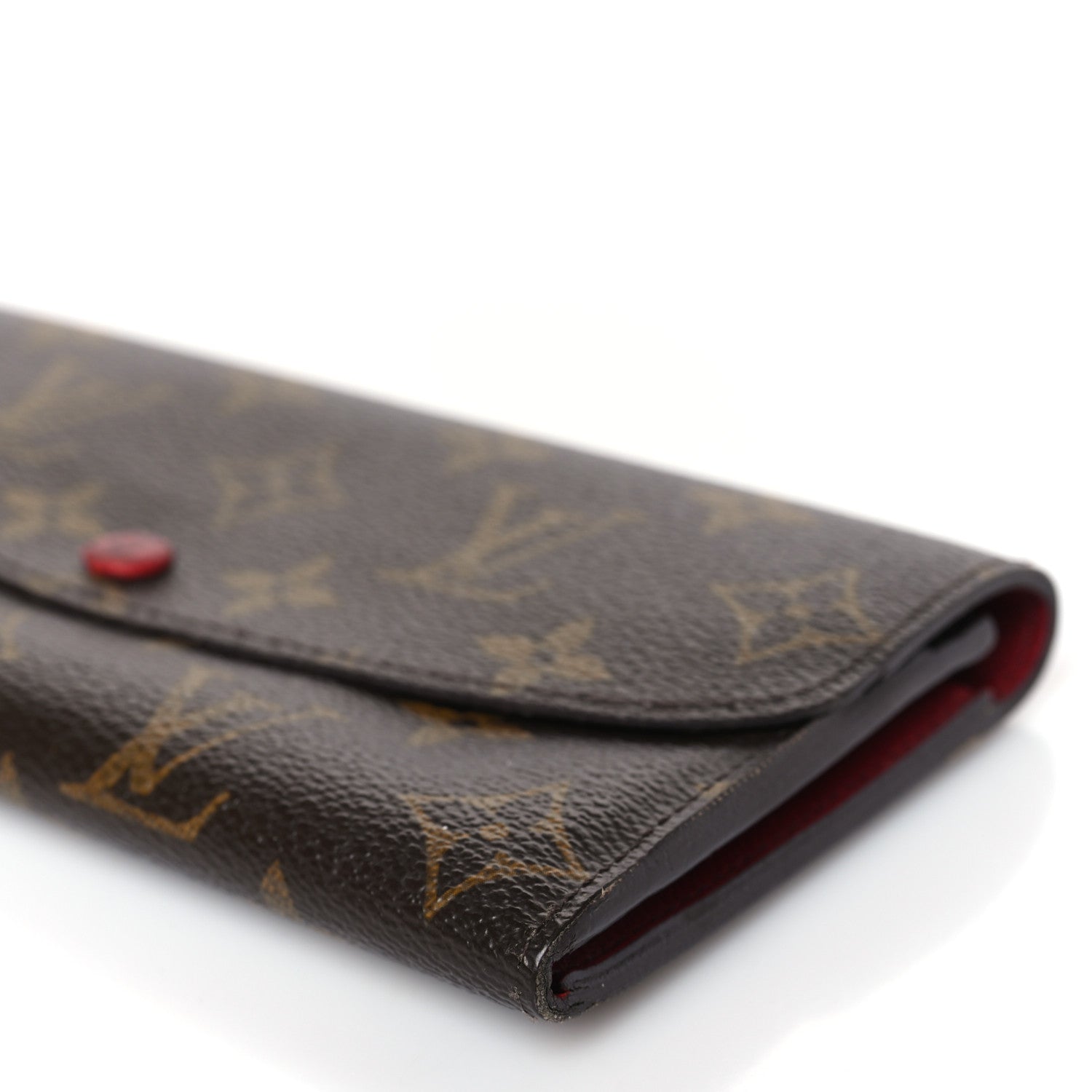 Louis Vuitton Monogram Emilie Wallet Rouge 7 of 8