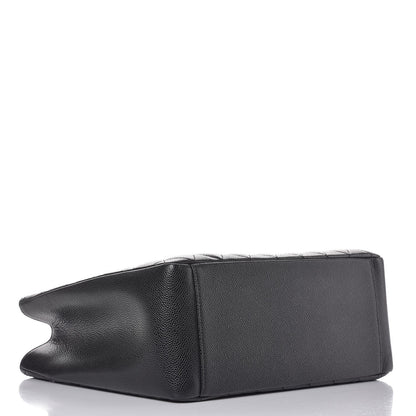 Chanel Caviar Quilted Grand Shopping Tote GST Black 4 of 9