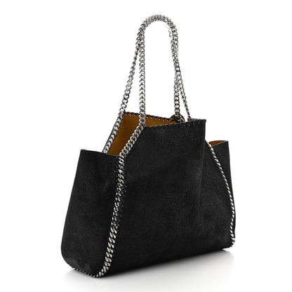 Stella McCartney Shaggy Deer Falabella Reversible Tote Black 4 of 11