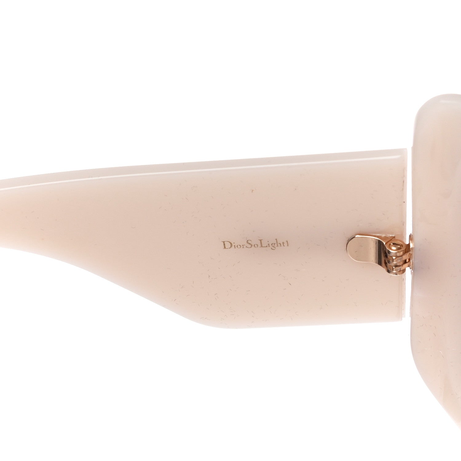 Christian Dior Acetate DiorSo Light 1 Shield Sunglasses Ivory 7 of 9