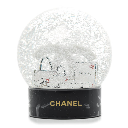 Chanel Glass CC Shopping Bag Snow Globe 3 of 4