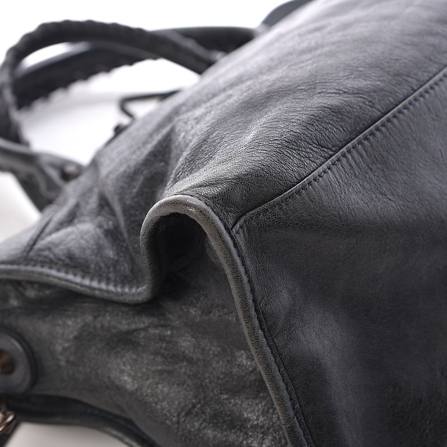 Balenciaga Agneau Classic Hardware Part Time Anthracite 12 of 13