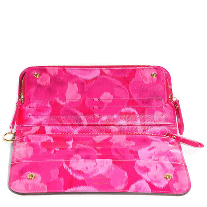 Louis Vuitton Monogram Articles de Voyage Ikat Insolite Wallet Rose Indien 5 of 7
