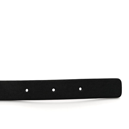 Chanel Calfskin CC Pearl Chain Belt 80 32 Black 3 of 6