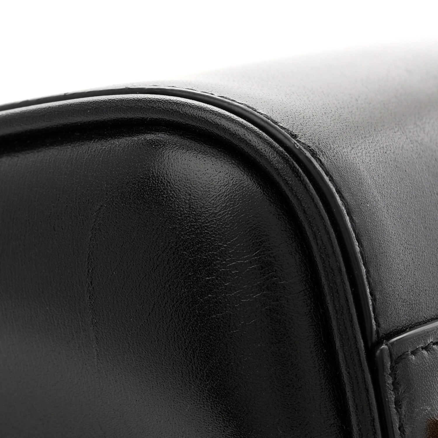 Saint Laurent Smooth Calfskin Manhattan North South Shopper Tote Black 11 of 11