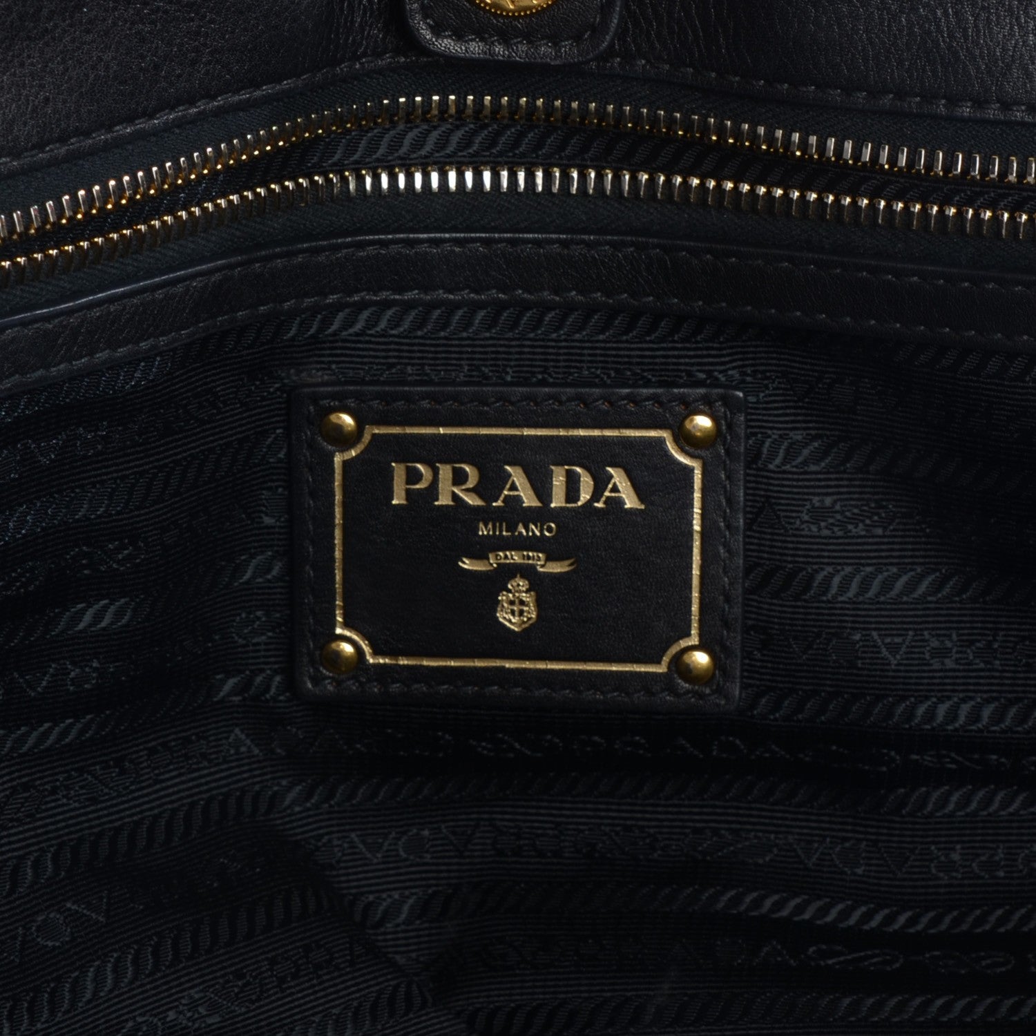 Prada Soft Calf Tote Nero Black 6 of 11
