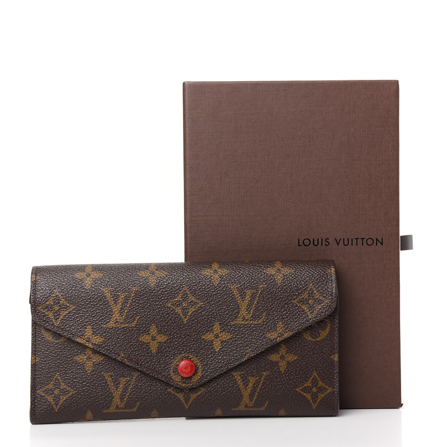 Louis Vuitton Monogram Josephine Wallet Rouge 8 of 8