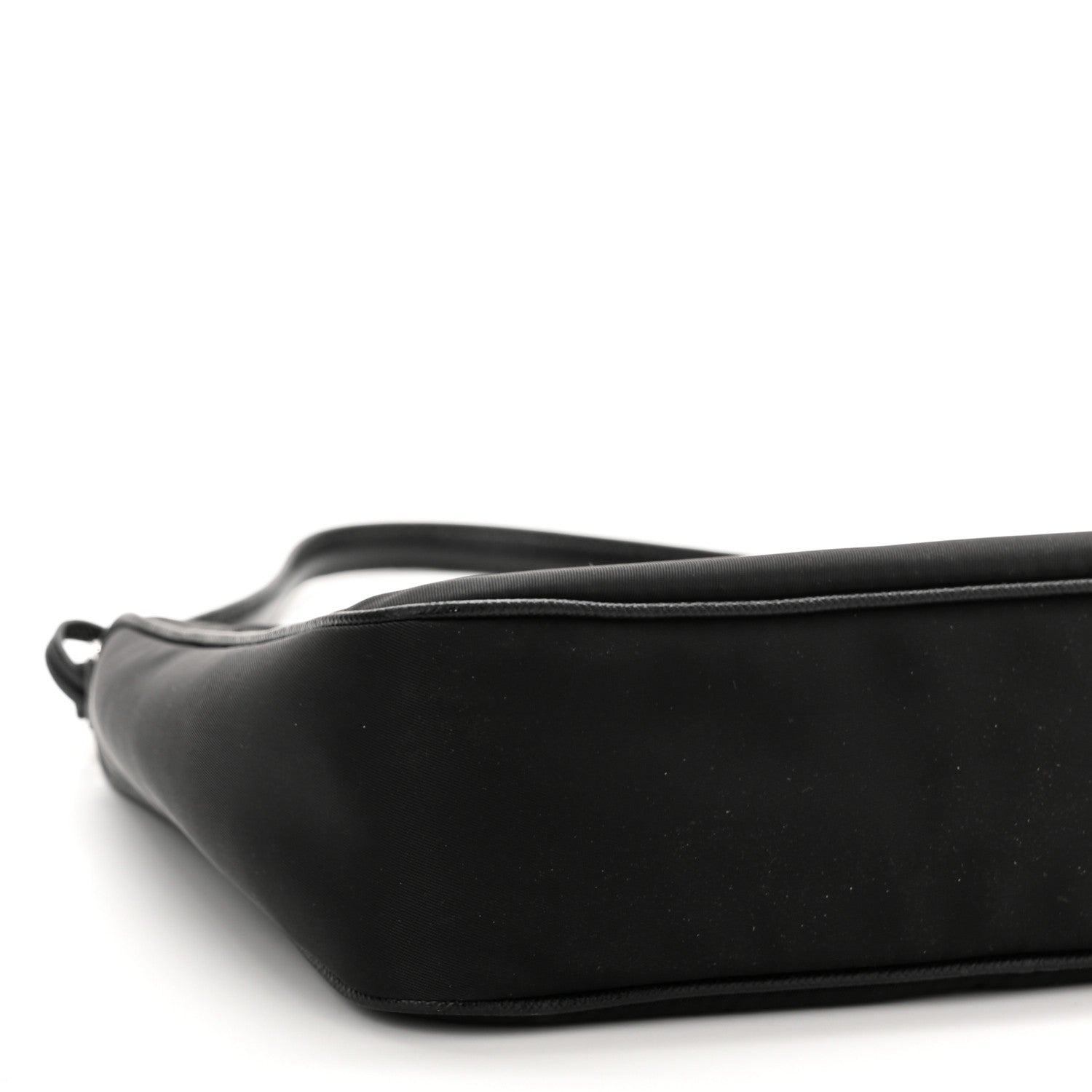 Prada Tessuto Nylon Saffiano Mini Re-Edition 2005 Bag Black 10 of 11