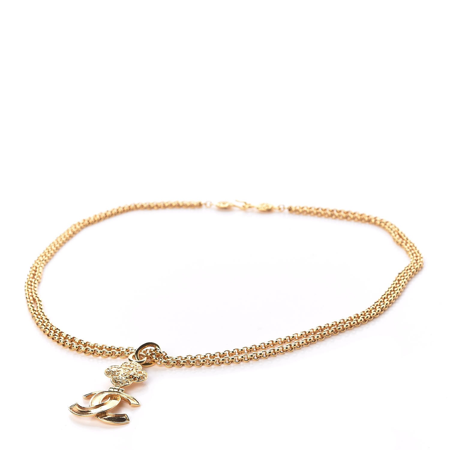 Chanel Chain CC Medallion Belt Gold 1 of 5
