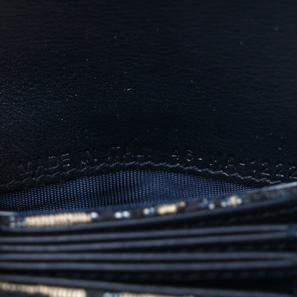 Christian Dior Oblique Saddle 5-Gusset Card Holder Blue 7 of 11