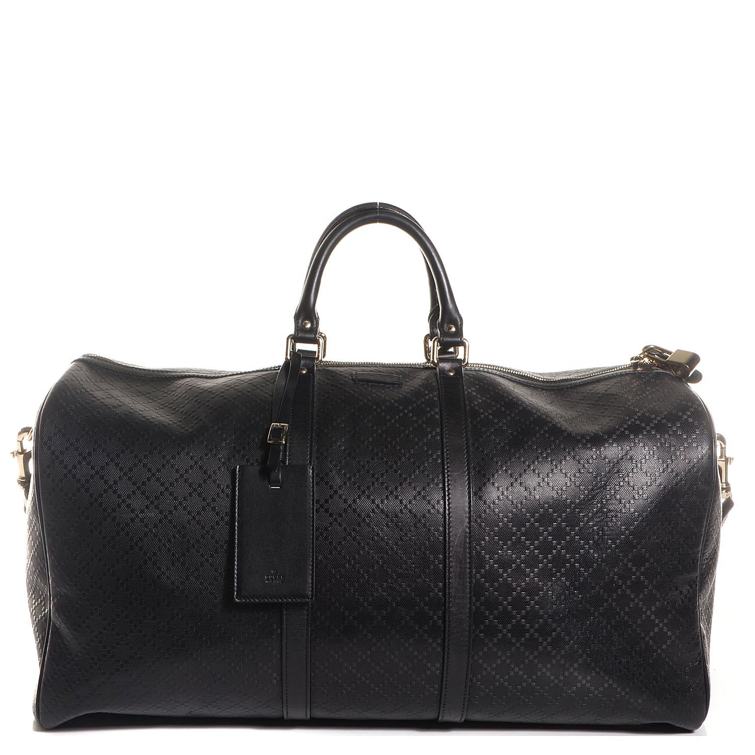 Gucci Bright Diamante Large Carry On Duffle Black 1 of 9