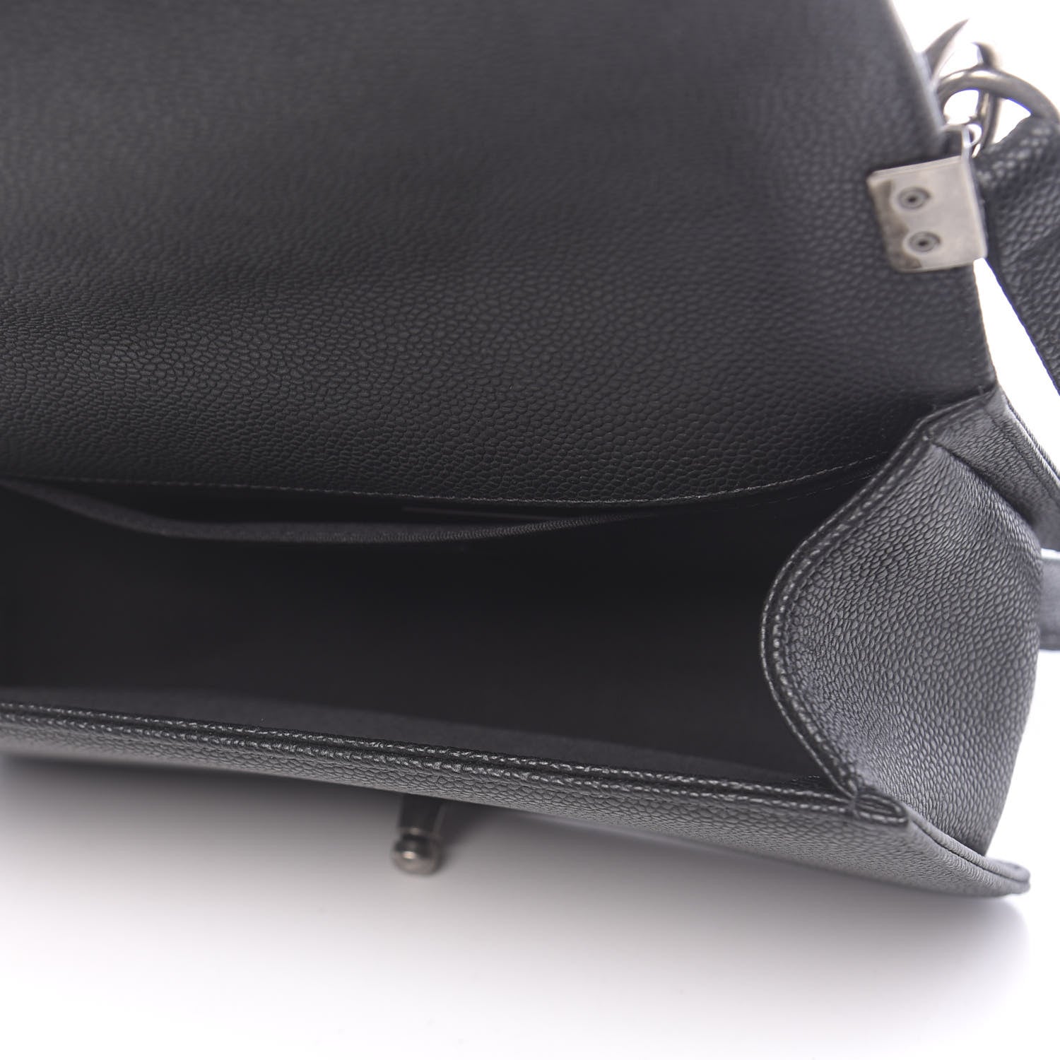 Chanel Caviar Quilted Medium Boy Flap Black 5 of 14