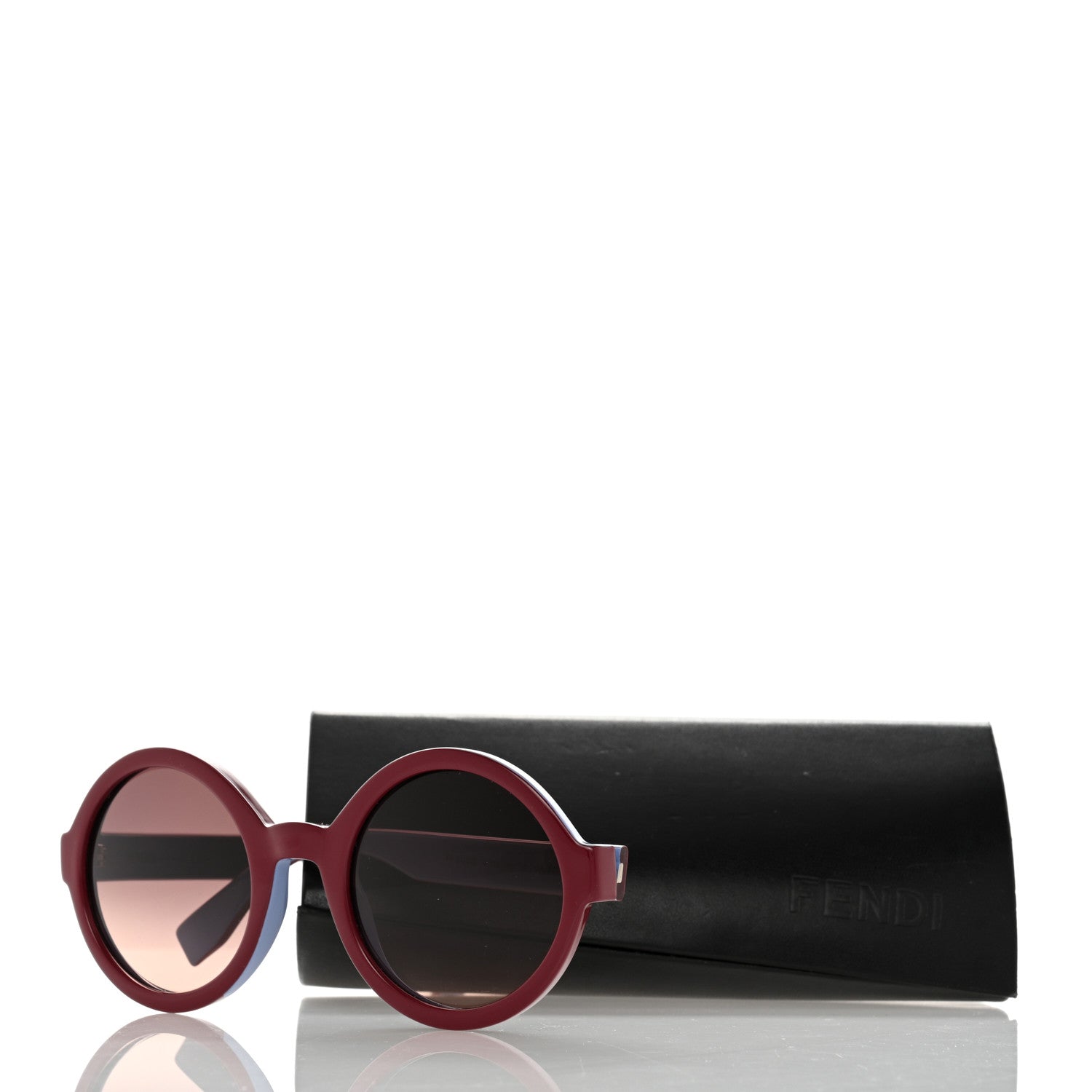 Fendi Round Sunglasses FF0120/S Pink Blue 7 of 7