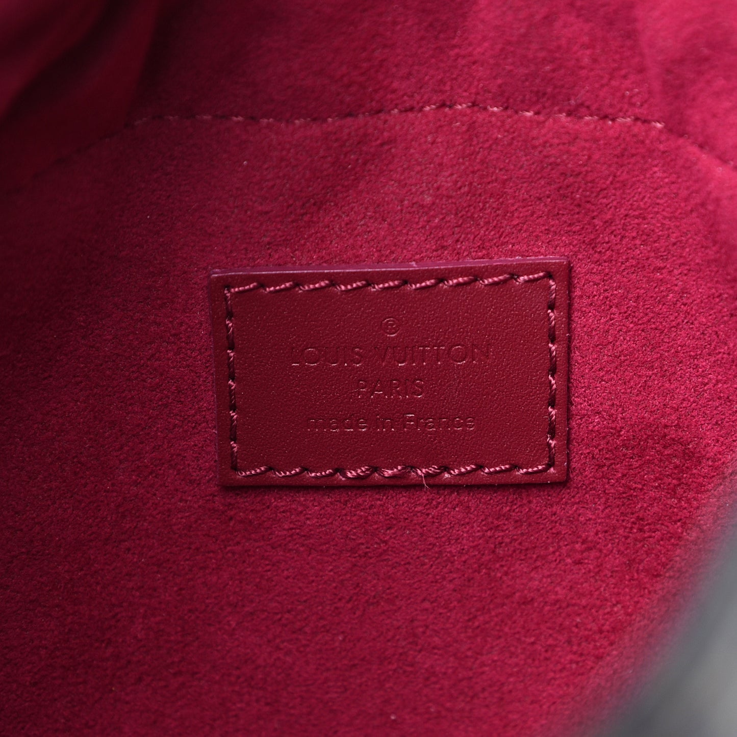 Monogram Pouch Noe Fuchsia