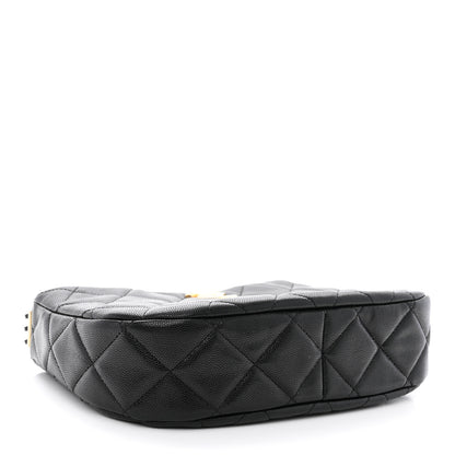 Chanel Caviar Quilted Hobo Black 4 of 11