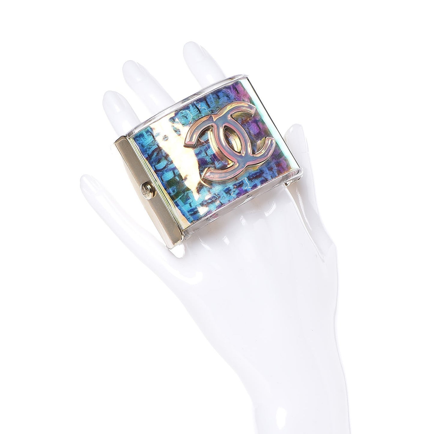 Resin Tweed CC Bangle Multicolor
