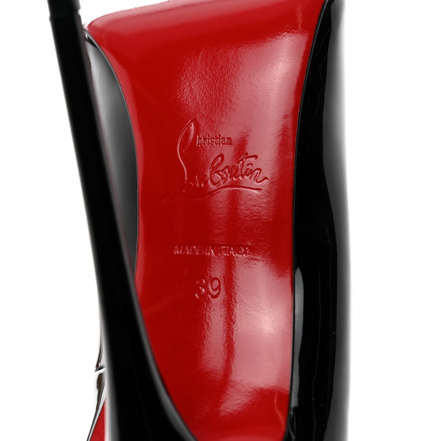 Christian Louboutin Patent So Kate 120 Pumps 39 Black 7 of 8