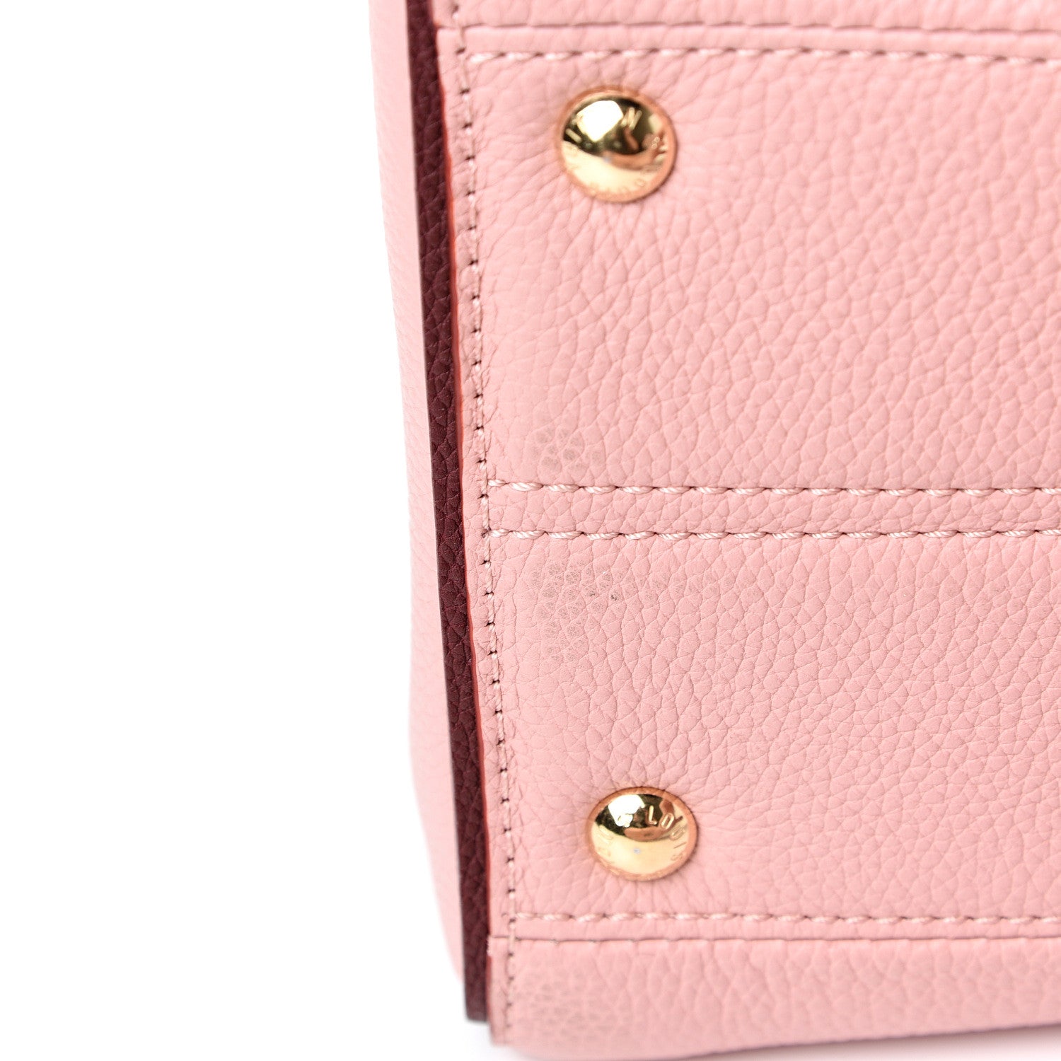 Louis Vuitton Grained Calfskin Monogram Double V Rose Poudre 10 of 11