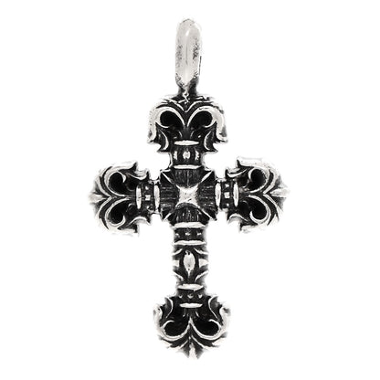 Chrome Hearts Sterling Silver Filigree Cross Pendant 1 of 4