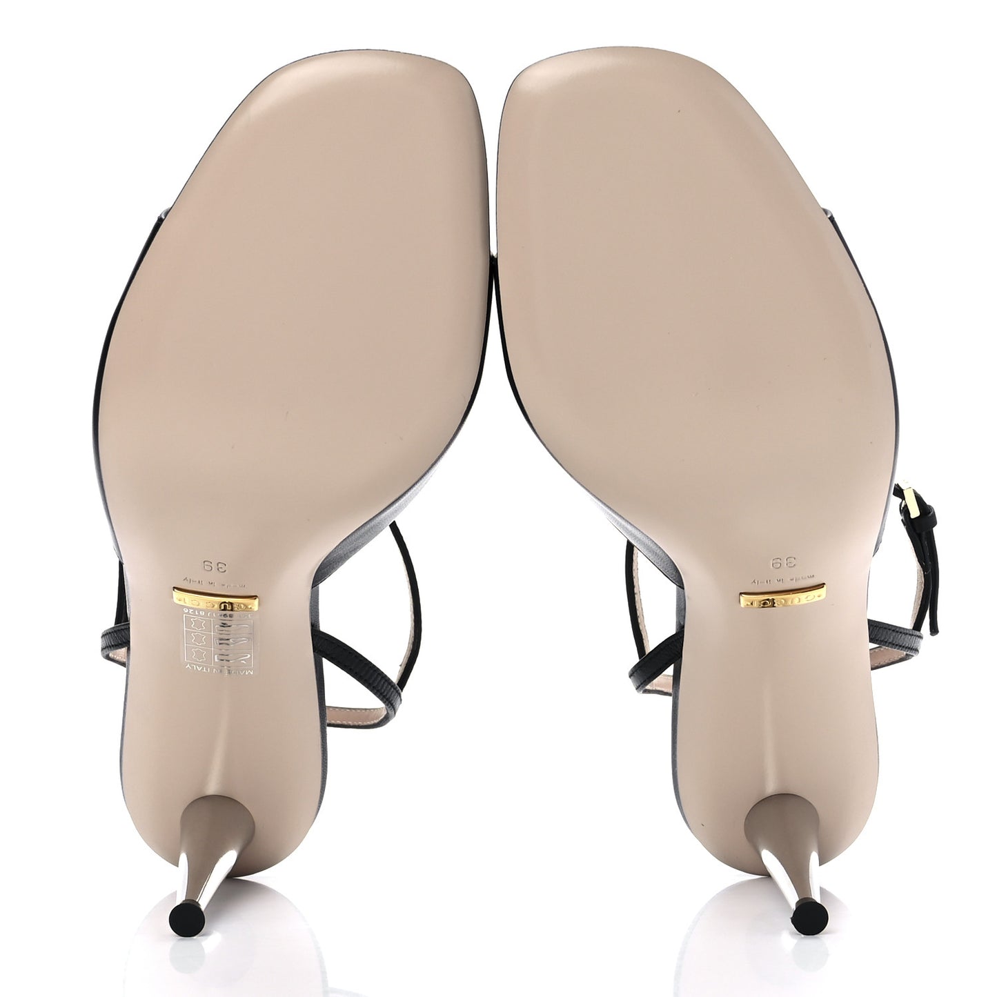 Malaga Kid Blondie 85mm Slingback Sandals 39 Black