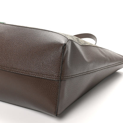 Gucci GG Supreme Monogram Web Ophidia Tote Brown 11 of 11