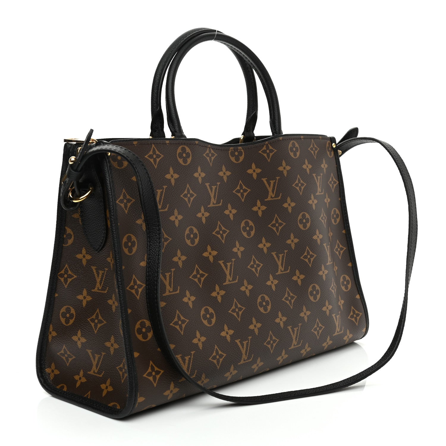 Louis Vuitton Monogram Popincourt MM Black 3 of 8