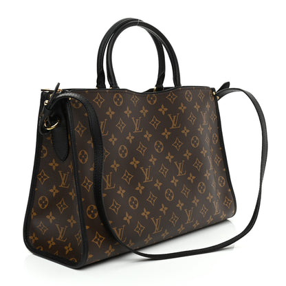 Louis Vuitton Monogram Popincourt MM Black 3 of 8