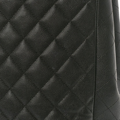 Chanel Caviar Quilted Large Shopping Tote Black 11 of 14