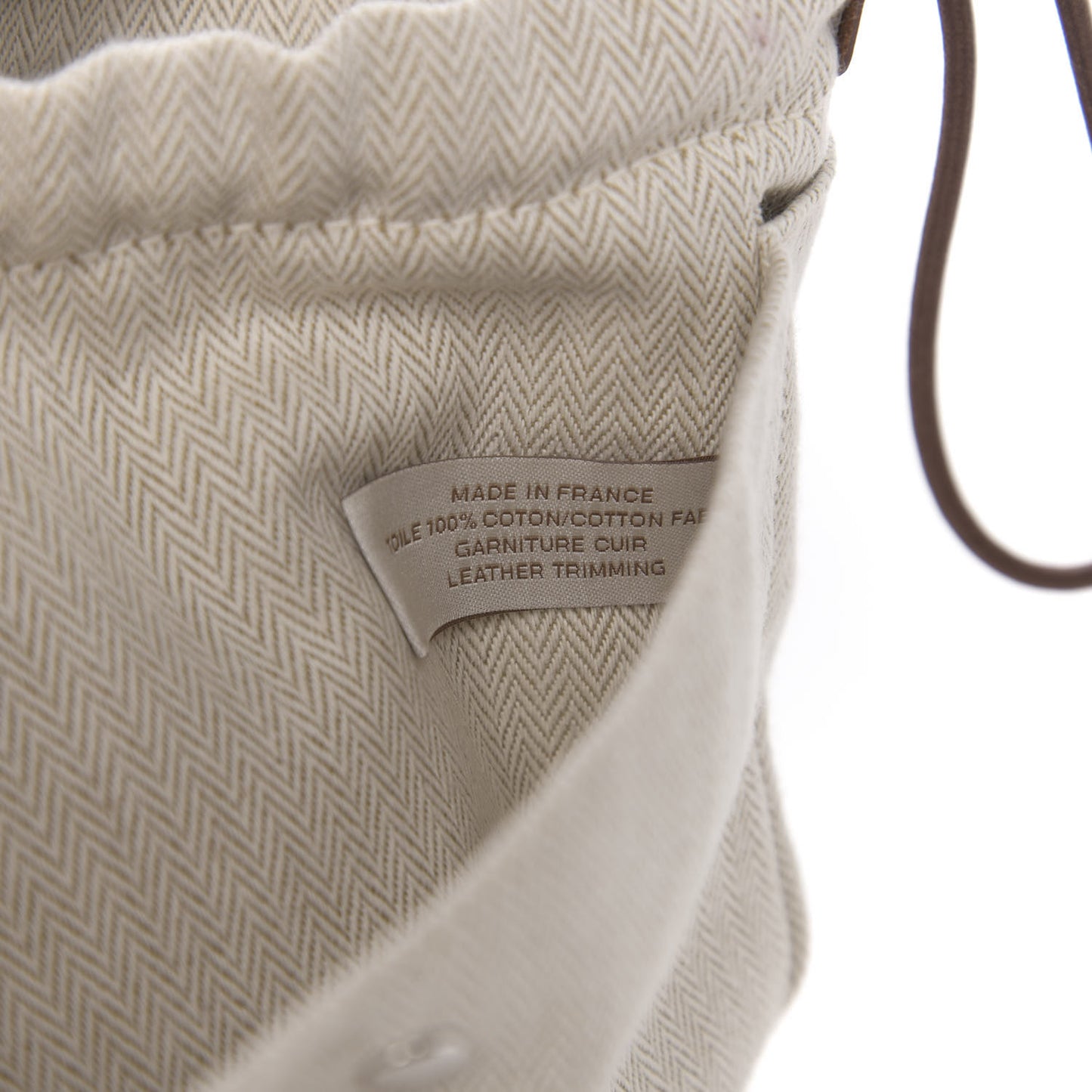 Canvas Barenia Fourbi 20 PM Pouch Naturel Fauve