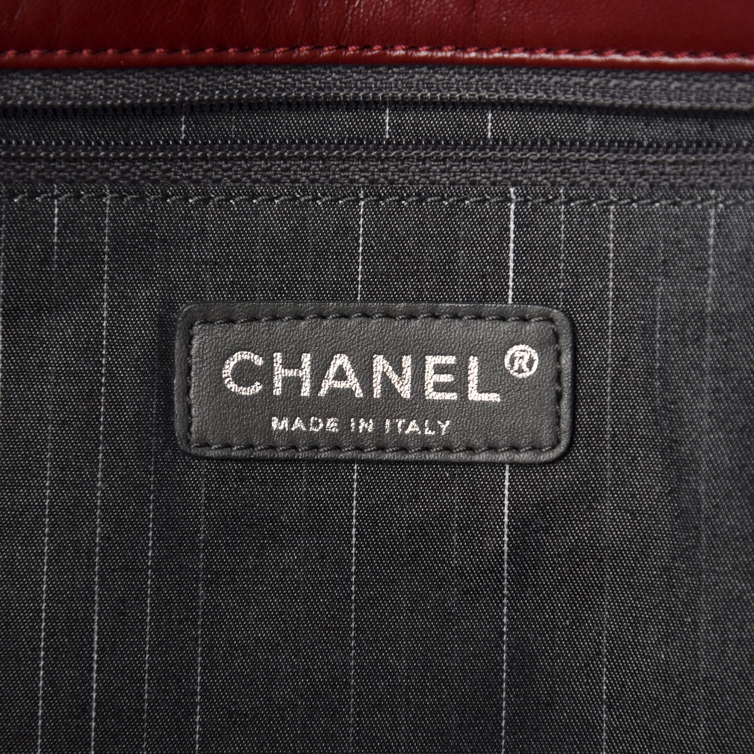 Chanel Lambskin In and Out Maxi Flap Red 8 of 10