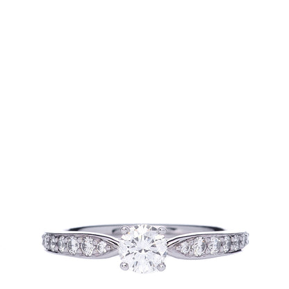 Tiffany Platinum Diamond .28ct Harmony Engagement Ring 47 4 1 of 6