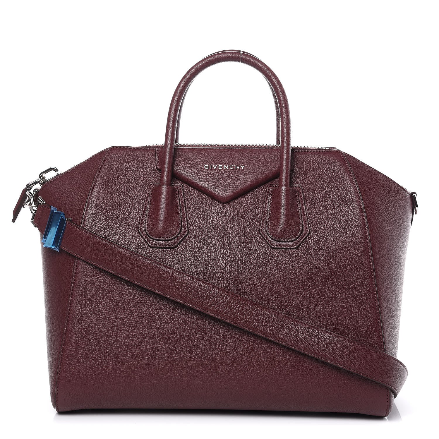 Givenchy Sugar Goatskin Medium Antigona Oxblood 1 of 9