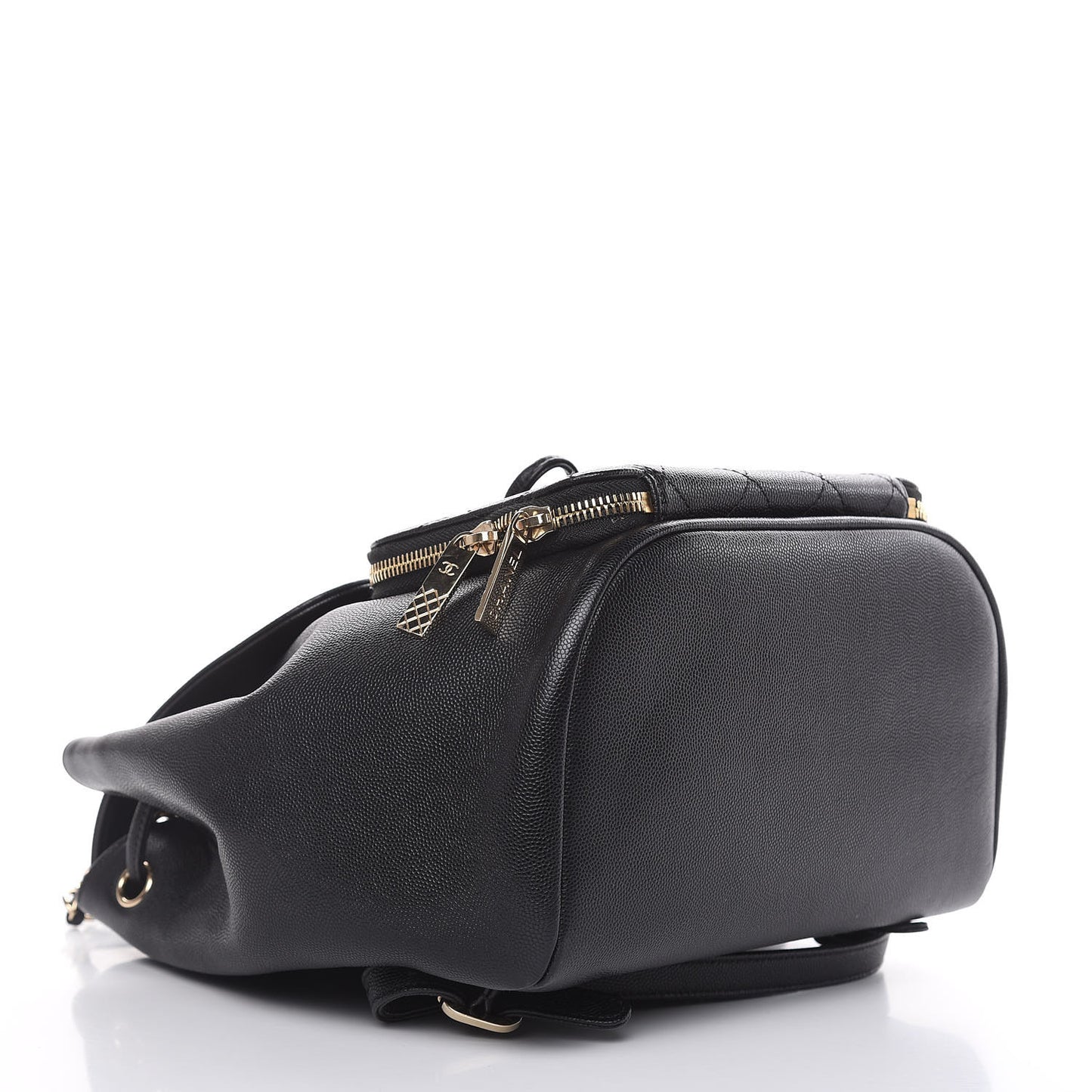 Caviar Quilted Business Affinity Backpack Black