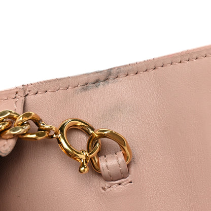Saint Laurent Smooth Calfskin Classic Monogram Kate Tassel Chain Wallet Pale Pink 14 of 29