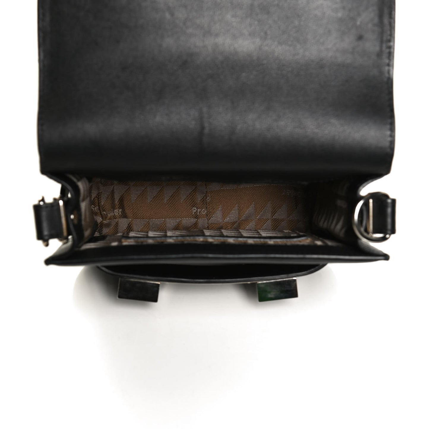 Calfskin PS11 Tiny Shoulder Bag Black