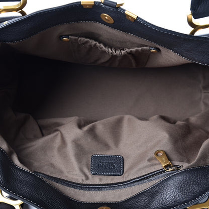 Chloe Calfskin Large New Marcie Tote Black 4 of 9