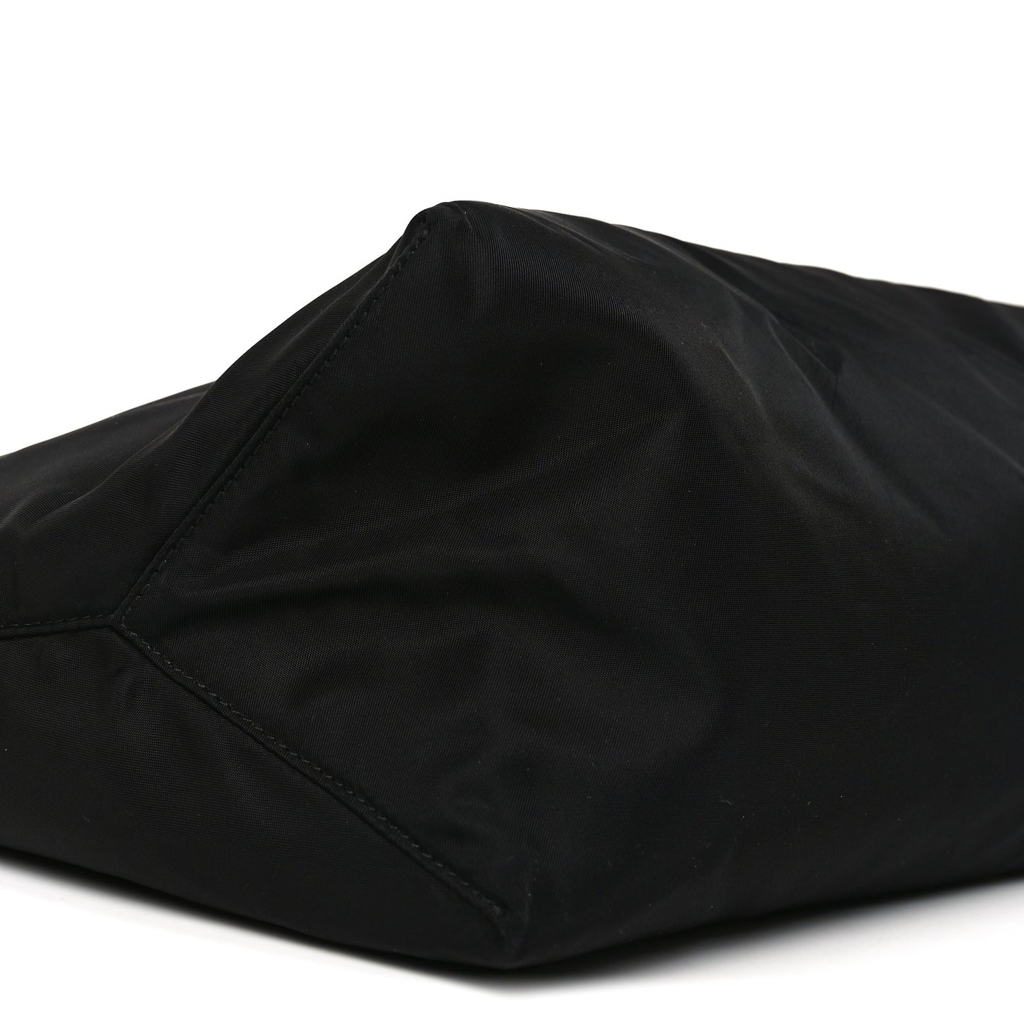 Re-Nylon Saffiano Triangle Re-Edition 1978 Medium Tote Black