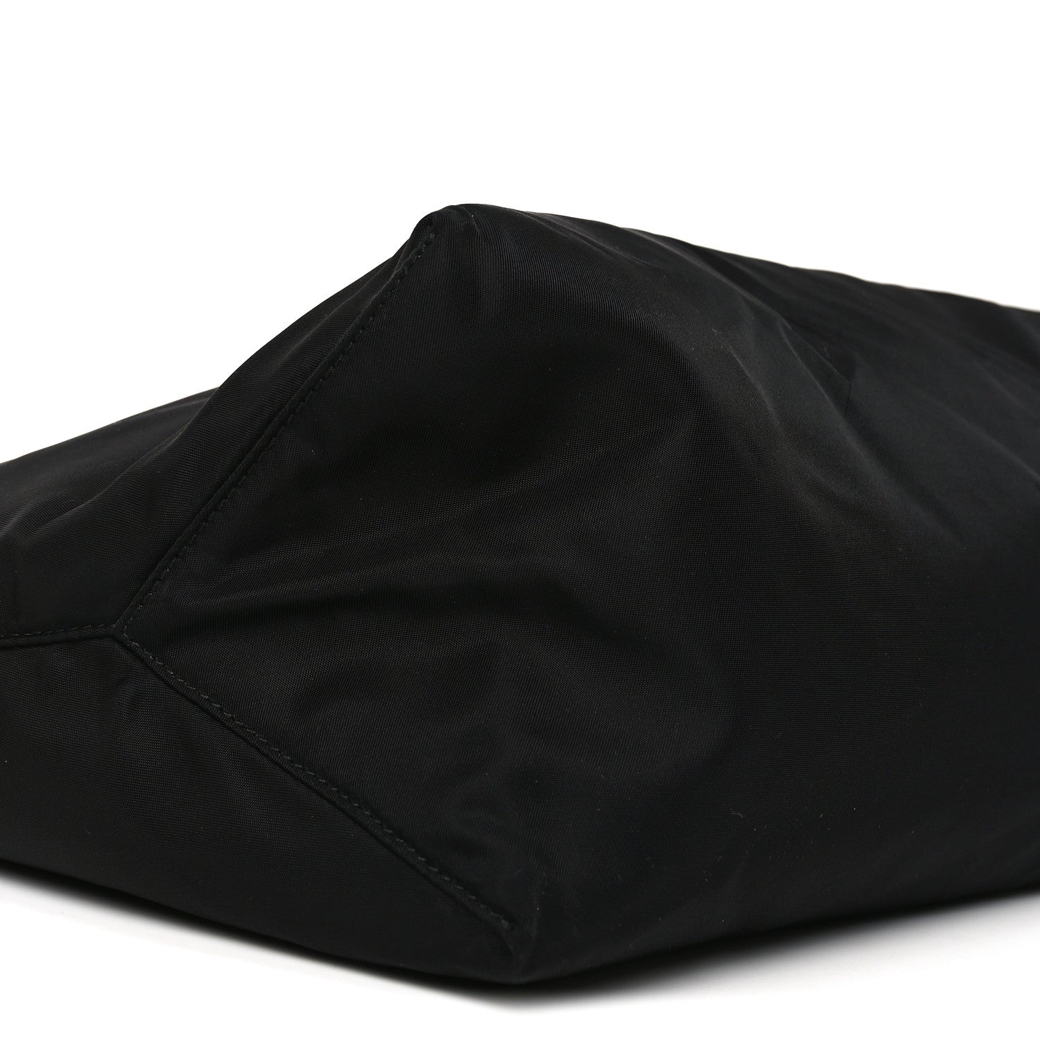 Prada Re-Nylon Saffiano Triangle Re-Edition 1978 Medium Tote Black 8 of 9